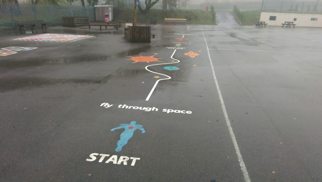 The Importance of Thermoplastic Playground Markings for Child Development